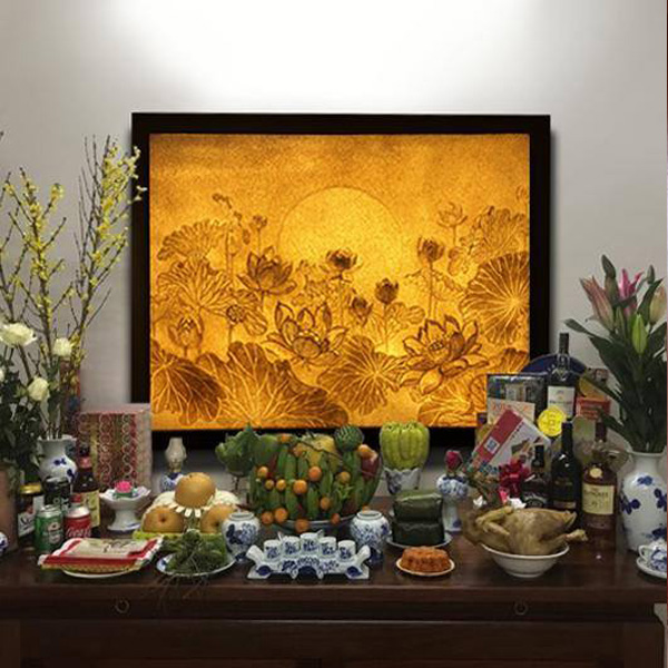 tranh điện trúc chỉ