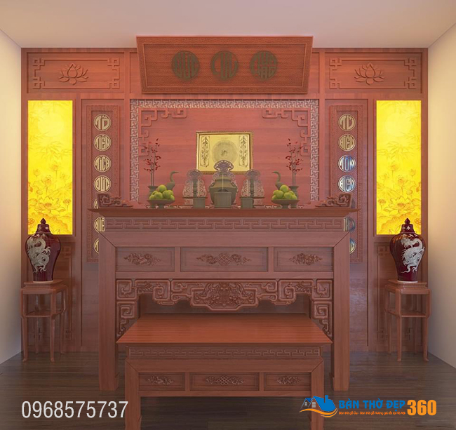 Top 10 bàn thờ hiện đại chung cư đẹp nhất hiện nay!