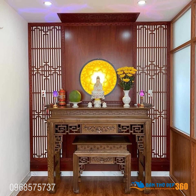 Top 10 bàn thờ hiện đại chung cư đẹp nhất hiện nay!