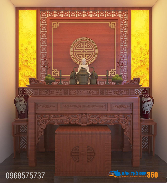 Top 10 bàn thờ hiện đại chung cư đẹp nhất hiện nay!