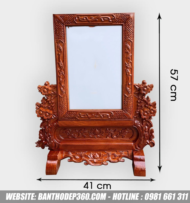 Mẫu khung ảnh thờ gỗ đẹp hiện đại cao cấp