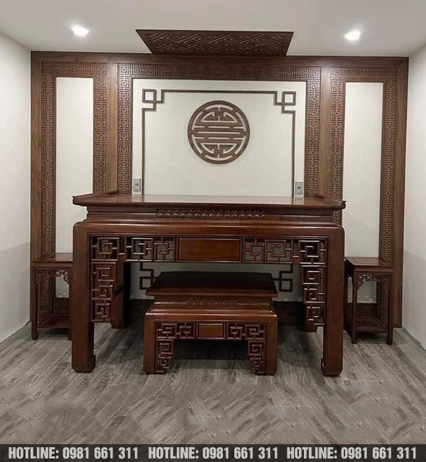 Bộ bàn thờ bán chạy tại Vinhomes Green Bay Hà Nội