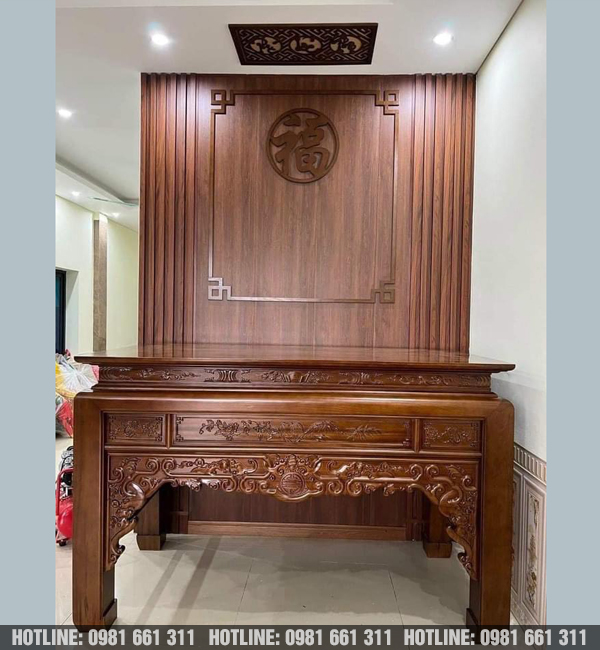 thiết kế bàn thờ đứng đầu bình chọn